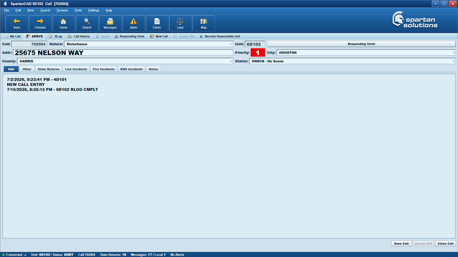 SpartanCAD call workspace